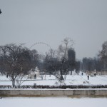 il a neigé aux Tuileries